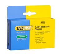 Tacwise Punti galvanizzati professionali 0348 Tipo 140/12 mm Confezione da 2000
