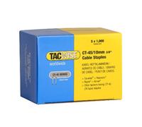 TACWISE 0352 Punti Ferma Cavi di Acciaio Galvanizzato Tipo CT-45 da 10 mm, Confezione da 5000, Standard