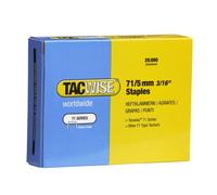 Tacwise 0366 Punti per Tappezzeria Galvanizzati Tipo 71/5 mm, 20.000