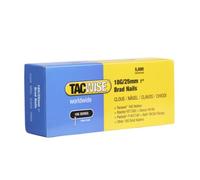 Tacwise 0396 Chiodi Brad Galvanizzati Tipo 18G / 25 mm, Confezione da 5.000