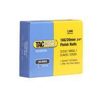 Tacwise 0665 Chiodi di Finitura Galvanizzati Tipo 16G / 20 mm, Confezione da 2500