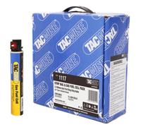 Tacwise 1117 Chiodi a Stecca da 3.1/90 Galvanizzati con 3 Bombolette a Gas