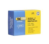 Tacwise 1223 Chiodi di Finitura Angolati in Acciaio inossidabile Tipo 16G / 38 mm, Inclinati di 20°, Confezione da 2500