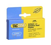 Tacwise 1268 Punti in Acciaio Inossidabile 53/6 mm, Confezione da 2000 | Punti Resistenti e Sottili