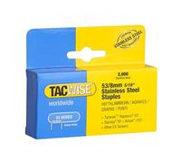 Tacwise 1269 Punti in Acciaio inossidabile Tipo 53/8 mm, Confezione da 2000