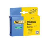 Tacwise 140 Acciaio Inox Graffette 10mm (Confezione 2000) TAC1217