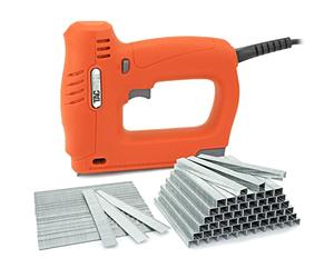 Tacwise 1702 Hobby 53-13EL Graffatrice/Chiodatrice Elettrica Brad con 5000 Punti e 2000 Chiodi, Utilizza Punti Tipo 53, Tipo 13 e Chiodi tipo 18G