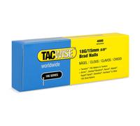 Tacwise 1708 Chiodi Brad Galvanizzati Tipo 18G / 15 mm Confezione da 4000