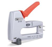 TACWISE 1747 Z4-140 Graffatrice/Chiodatrice 4 in 1 Professionale in Metallo, Utilizza Punti Tipo 140 e 91, Chiodi Tipo 18G e Chiodi senza Testa 180