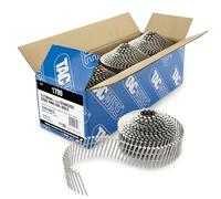 Tacwise 1799 Chiodi in Acciaio Inossidabile di Tipo 2,1/38 mm in Bobina Conica, Annellati e Inclinati di 16°, Fascicolati con Fil di Ferro, Confezione da 2160