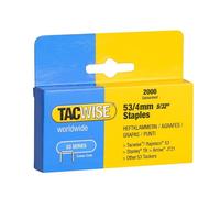 Tacwise 53 Graffette Leggere 4mm Tipo JT21 Una Confezione 2000 TAC0333