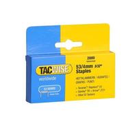 Tacwise 53 Graffette Leggere 4mm Tipo JT21 Una Confezione 2000 TAC0333