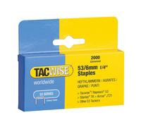 Tacwise 53 Graffette Leggere 6Mm (Tipo JT21 A) (Confezione 2000) TAC0334