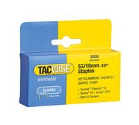 Tacwise 53 Leggeri Graffette 10mm (Tipo JT21 A) (Confezione 2000) TAC0336