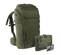 TACWRK Tasmanian Tiger TT Modular Pack 30 Oliv + Tasmanian Tiger TT EDC Pouch Rubber Fun Patch - Zaino da trekking 30 L + borsa supplementare + toppa in gomma