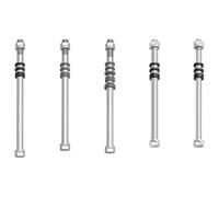 Tacx Asse E-thru 12x1 Mm Silver