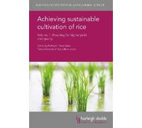 Tadashi Hirasaw Achieving Sustainable Cultivation of Rice Vol (Copertina rigida)