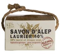 TADE PAYS DU LEVANT Sapone di Aleppo Lauri 40% detergente corpo e viso, 200g