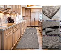 Tadi & Imperio1979 Tappeto piccolo esterno, tappeto Lisa - Color Taupe - Tappeto da cucina - Tappeto lungo per soggiorno, ingresso - 50 x 200