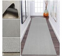 Tadi & Imperio1979 - Tappeto rettangolare in vinile 60 x 200 cm - Taupe-beige - Impermeabile - Lavabile - Antiscivolo - Interno ed esterno