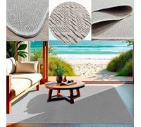 Tadi & Imperio1979 Tappeto Rubino per esterno e interno - Terrazza, giardino, ingressi, corridoi, balcone, sala da pranzo, cucina, disponibile in oro e beige - 85 x 250 cm.