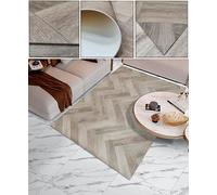 Tadi & Imperio1979 Vinile PVC Tenone di legno colore rovere naturale, pavimento in legno in vinile colore legno