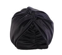 Tadipri Cuffia Seta Capelli Ricci, Cuffia Capelli Ricci Notte Per Dormire, Double-Face, Regalo Personalizzato Per Donne, Abbina Fascia Elastica Forte Applicare Al Lavaggio, Trucco, Sport(Nero)