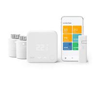 tado° Termostato Intelligente - Kit di base V3+ con 2 Teste Termostatiche Intelligenti per controllo multi-stanza, facile installazione fai da te, compatibile con Alexa, Siri & Assistente Google