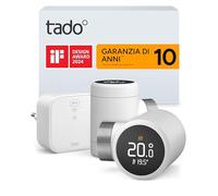 tado° termostato intelligente X - Starter Kit con Bridge X, controllo del riscaldamento tramite app e smart speaker (Alexa, Siri, Google Assistant), risparmio energetico, non compatibile con tado° V3+