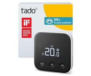 tado° Termostato Tntelligente X | Prodotto aggiuntivo come termostato ambiente cablato, controllo per smart speaker, risparmiare energia