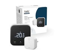 tado Testa Termostatica Intelligente X per Professionisti, controllo del riscaldamento tramite app e smart speaker (Alexa, Siri, Google Assistant)