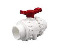 TADZKKIWM 1 pz I.D20mm~50mm PVC valvola a Sfera valvola di Unione raccordi for Tubi da Giardino casa connettori for Tubi Acquario Serbatoio for Pesci Adattatore for tubero d'Acqua(Inner Dia.25mm)