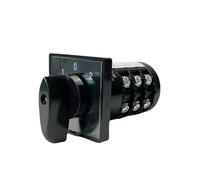 TADZKKIWM Interruttore Combinato a camme rotanti HZ5B-20/3 Interruttori di commutazione universali 20A 3 Poli 3 Posizioni Controllo Doppia Alimentazione