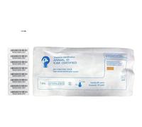 TAEING Microchip per animali domestici, microchip da 134,2 kHz per animali domestici, kit microchip per cani e gatti per animali domestici per la gestione veterinaria (1,4 x 8 mm, pezzo, 1)