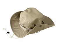 Taeku Cappello Boonie Uomo Donna Anti UV Protezione Solare a Tesa Larga Cappello per Esterni Safari Cappello da Sole per Esterno Escursionismo (Chiaro)