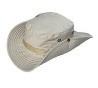 Taeku Cappello Boonie Uomo Donna Anti UV Protezione Solare a Tesa Larga Cappello per Esterni Safari Cappello da Sole per Esterno Escursionismo (Beige)