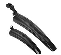Taeku Parafango Bici Universale Regolabile Bicicletta Mudguard Set Posteriore Anteriore Biciclette per MTB Bicicletta 20-27 Pollici Ruote (Nero)