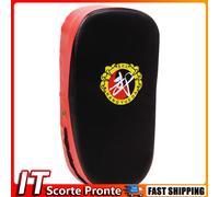 Taekwondo Boxing Target Arc-Shaped PU Pad for Muay Thai Taekwondo (Red Black)