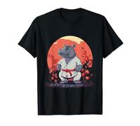 Taekwondo, Ippopotamo, Kickboxing, Animal, Jiu-Jitsu, Kung Fu, MMA Maglietta