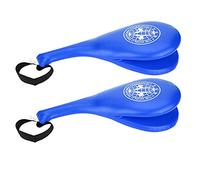 Taekwondo Kick Pad, 2 Pezzi Tae Kwon Do Kick Pad Pagaie da Boxe Taekwondo Kick Pad Target Pad per Karate Strike Kickboxing Training Muay Thai Mma Arti Marziali Attrezzatura per (Blue)