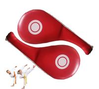 Taekwondo kick pad 2pcs putta che colpisce la boxe target paddles karate di allenamento per migliorare la velocità, l'accuratezza, resistenza