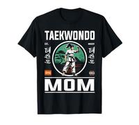Taekwondo Mom: Forza e Passione in Un Design alla Moda Maglietta