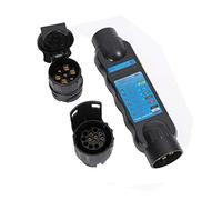 TAEUYYM Tester Rimorchio 7 Poli, 12V Tester Presa E Spina Rimorchio 7 Poli Luci Strumenti Di Diagnostica Circuito Di Cablaggio