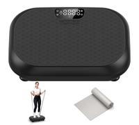 Taevno Piastra vibrante per la perdita di peso, per allenamento completo del corpo, piastre vibranti per drenaggio linfatico, supporto vibrante per donne, uomini, capacità 204 kg, piattaforma fitness