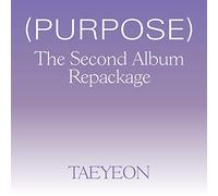 TAEYEON - The Second Album Repackage [PURPOSE] Album+Extra Photocards Set (Random ver.)
