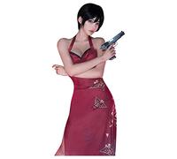 Taeyue Ada Wong - Costume sexy per cosplay, vestito in maglia, rosso, Biohazard Ada Wong, per Halloween, carnevale, feste, S