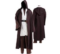 Taeyue - Costume da uomo, Anakin Skywalker, Dart Fener, per cosplay, Halloween, Carnevale, feste, da adulto, marrone, XL