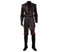 Taeyue - Costume da uomo, Anakin Skywalker, Dart Fener, per cosplay, Halloween, Carnevale, feste, da adulto, marrone, XL