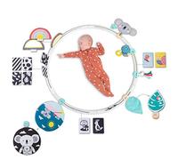 Taf Toys All Around Me Activity Hoop. Developmental Hoop, Perfect for Newborns & Up, With 24 Developmental Activities. Designed To Promote Baby’s Senses, Motor Skills & Cognitive Development.