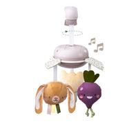 Taf Toys - Mobile musicale da giardino per culla con melodie classiche, giocattoli appesi morbidi, promuove le capacità motorie e lo sviluppo emotivo, grande clip per un facile fissaggio, adatto per